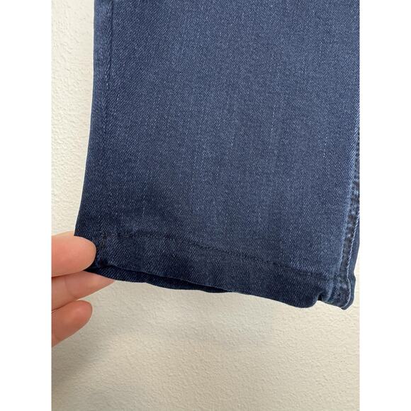 Mother Mid Rise Dazzler Ankle Jeans Womens 27 Blue Stretch Chip On My Shoulder - Picture 10 of 11